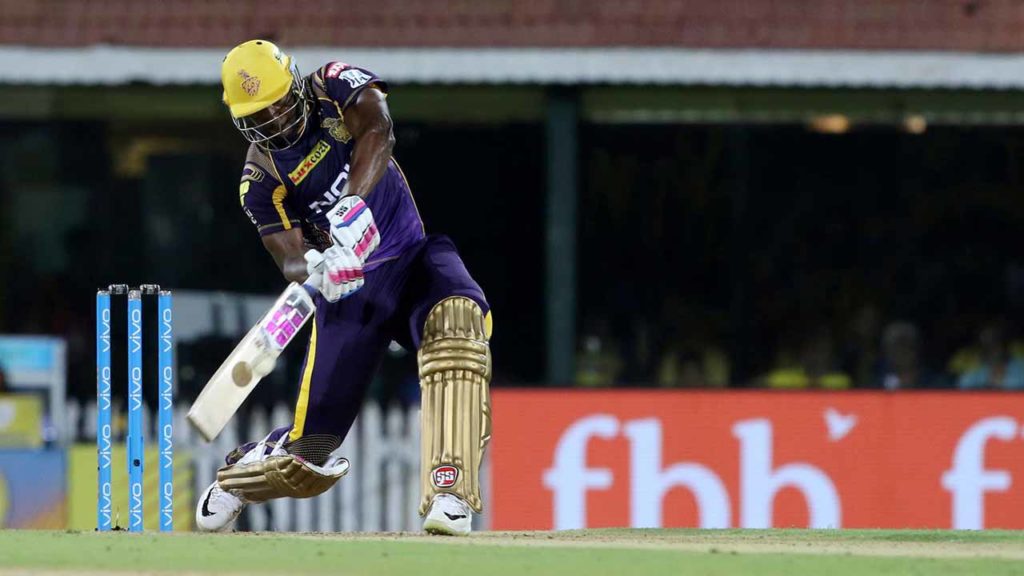 Kolkata Knight Riders’ (KKR) Andre Russell has the distinction of hitting most sixes during IPL 2019 – 52.