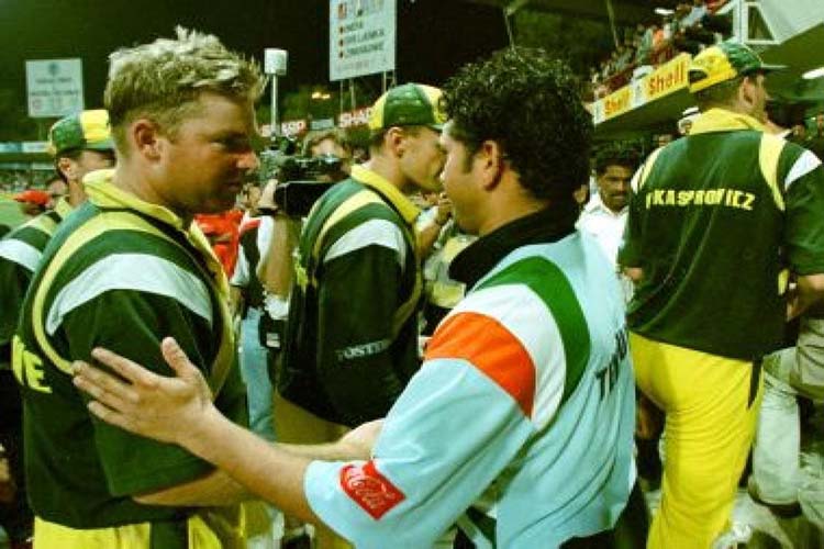 Sachin One Hundred and Thirty-Four Against The Aussies At Sharjah