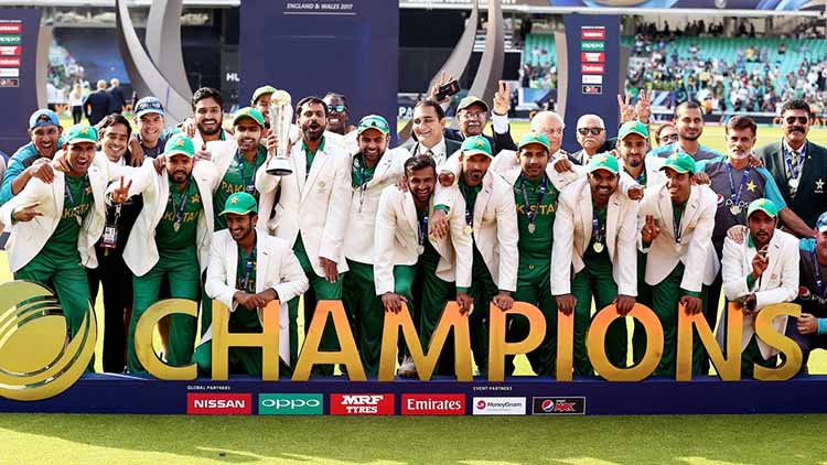 2017 – Pakistan Winning the Champion Trophy