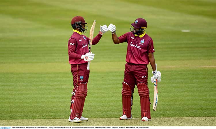 John Campbell and Shai Hope – West Indies Vs Ireland – 365 Runs