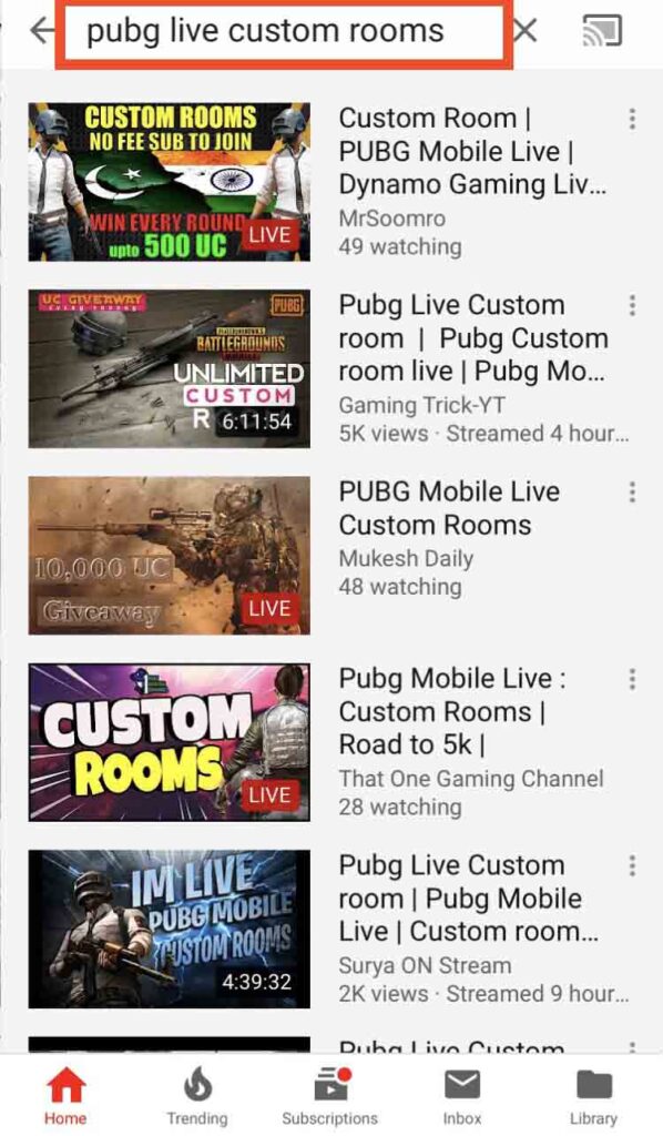 Participate in Tournaments or Custom Rooms