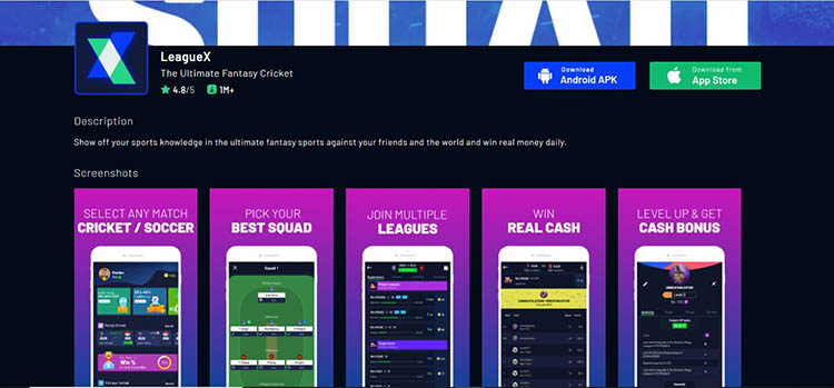How to start with LeagueX App