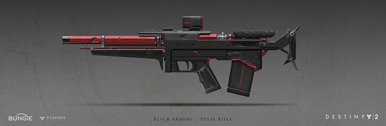 Steps on How to get Blast Furnace Pulse Rifle in destiny 2