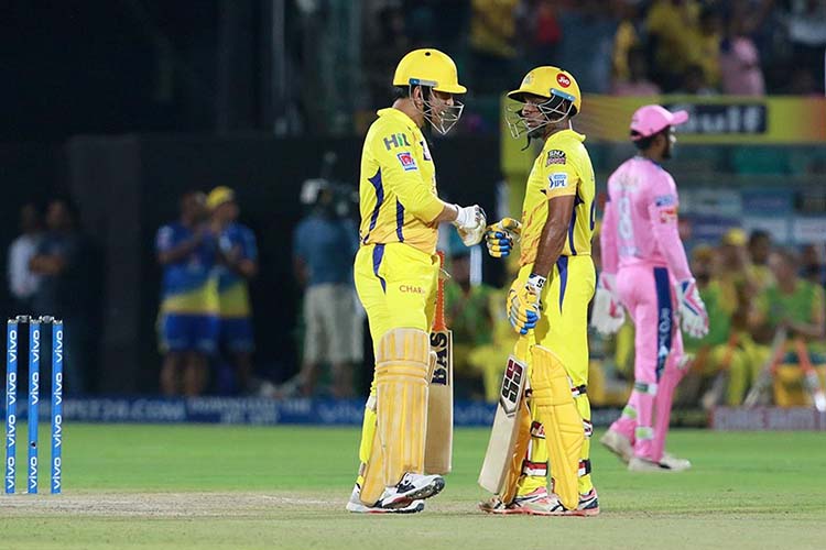 Head to Head Records Between RR Vs CSK