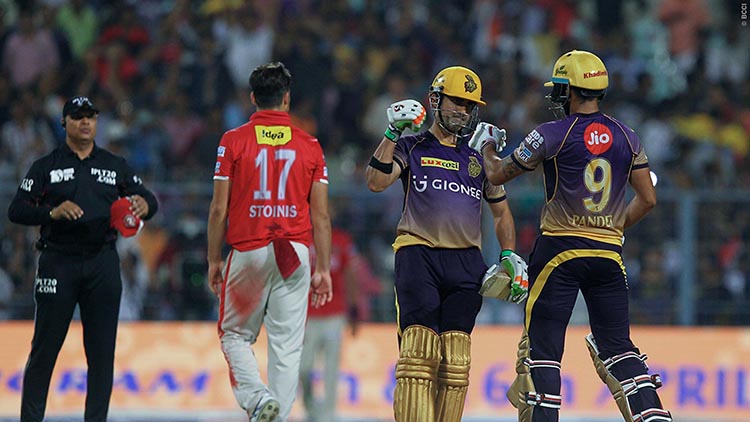 Kolkata Knight Riders vs Kings XI Punjab Head to Head