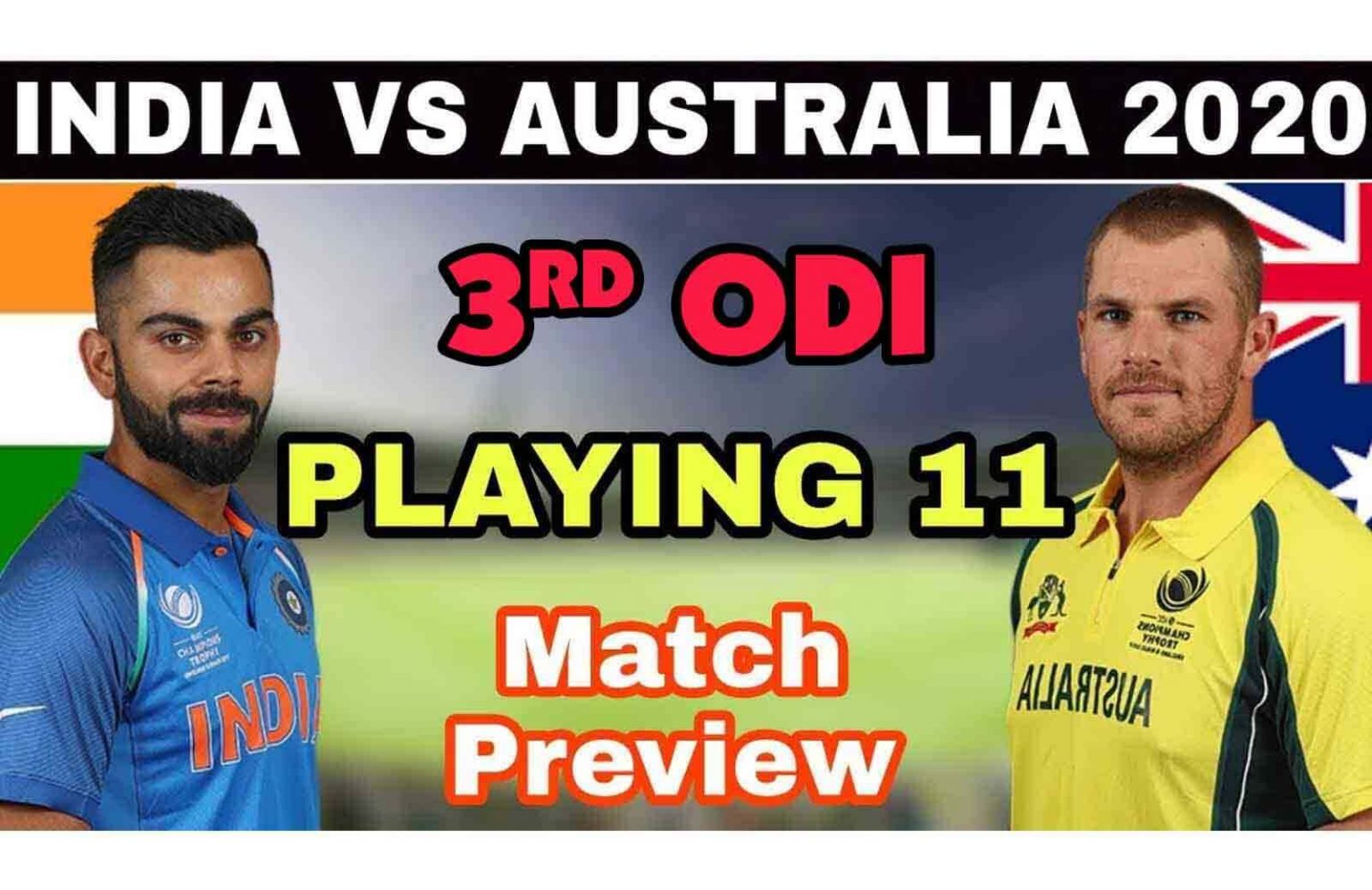 india vs australia match 2020