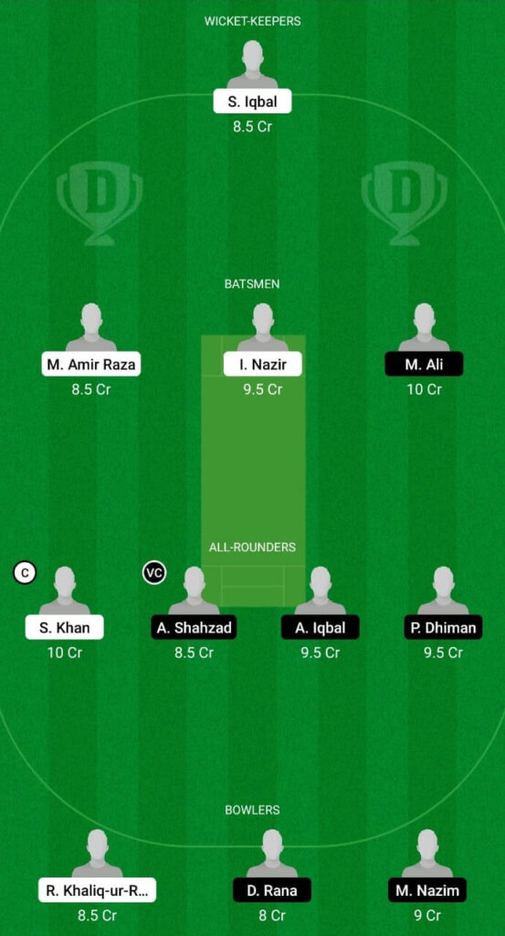 Head To Head Team For Small League