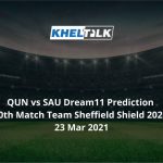 QUN vs SAU Dream11 Prediction